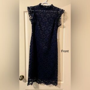 En Focus Studio Lace Cocktail Dress